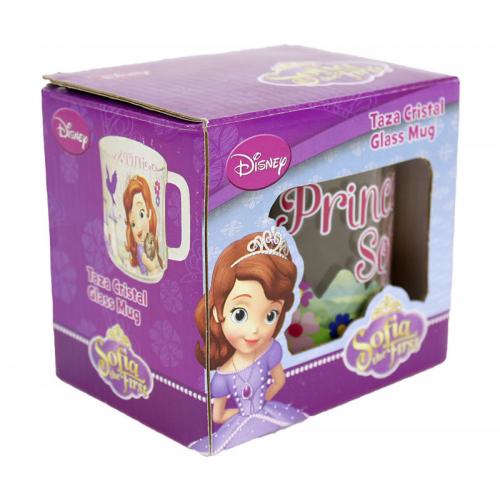 Disney Princess Sofia Glass 10x11x8cm