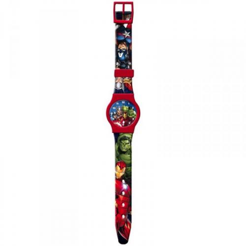 Avengers Analog Uhr - Auswahl: Rot