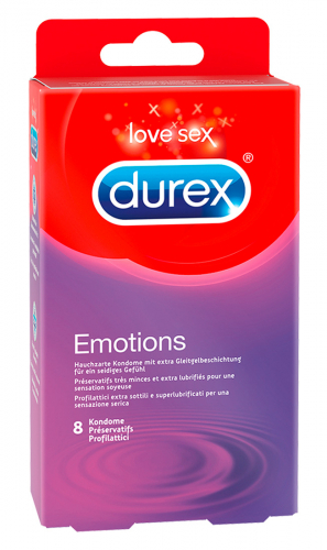 Durex Emotions - Farbe: transparent - Menge: 8St�ck
