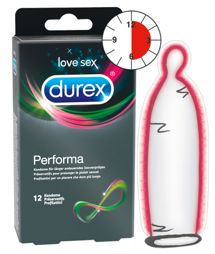 Durex Performa - Farbe: transparent - Menge: 12St�ck