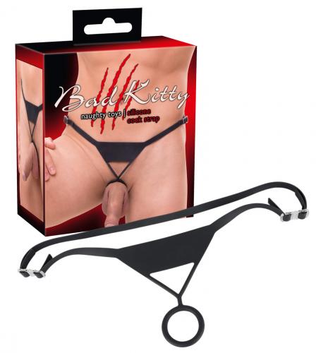 Bad Kitty Cock Strap - Farbe: schwarz