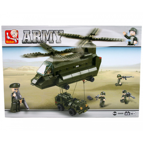 Sluban Armee Army Transporthubschrauber M38-B6600