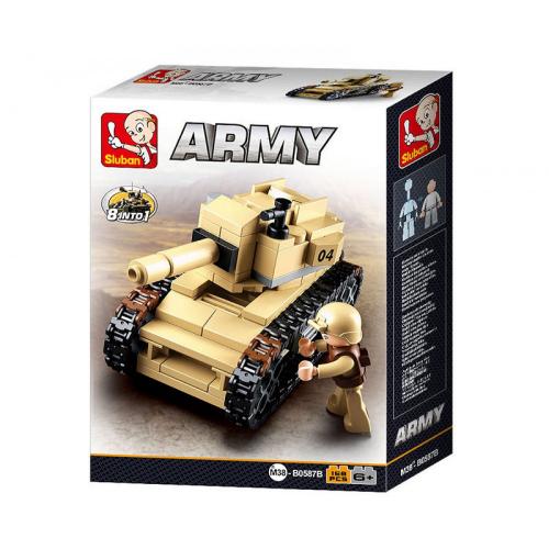 Sluban 8in1 Army Armee-Behlter M38-0587B