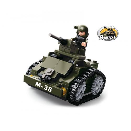 Sluban 8in1 Armee Panzerfahrzeug M38-0587C