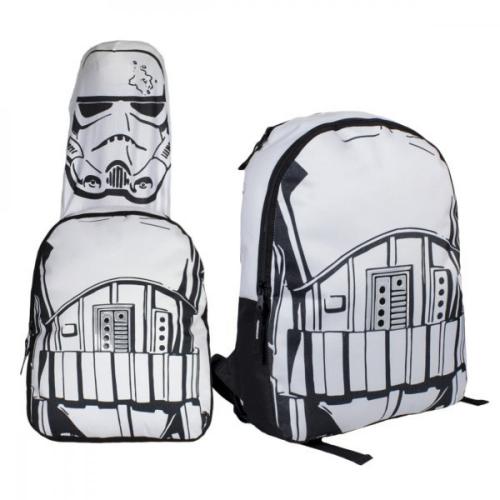 cerd Star Wars Tasche/Rucksack - Auswahl: Stromtrooper mit Kapuze 37cm