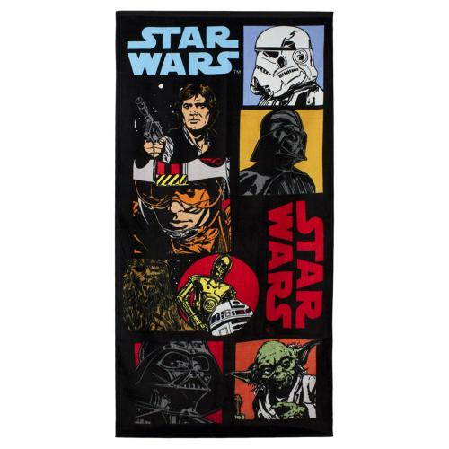 Star Wars Handtuch 140x70cm - Auswahl: Retro