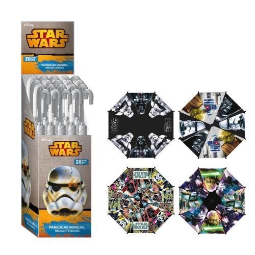 Star Wars Regenschirm �74cm - Auswahl: Oben Links