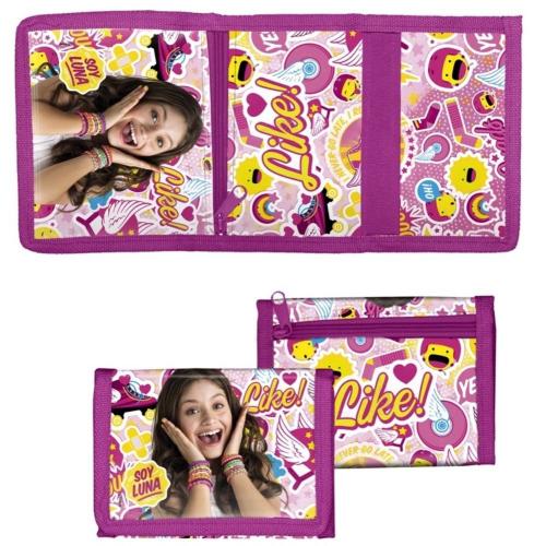 Geldbrse Soy Luna Spiderman Frozen Star Wars Eisknigin - Auswahl: Soy Luna Pink