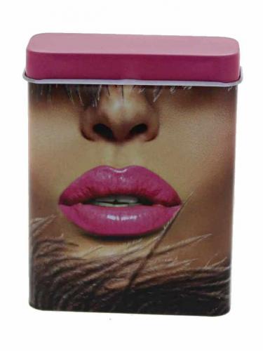 Rainbow Sortierung Zigaretten Box Metall mehrfarbig - Auswahl: Pink