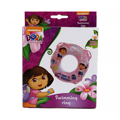Dora the Explorer Badeartikel - Auswahl: aufblasbarer Schwimmring 50cm