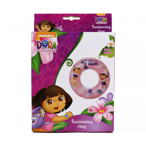 Dora the Explorer Badeartikel - Auswahl: aufblasbarer Schwimmring 80cm