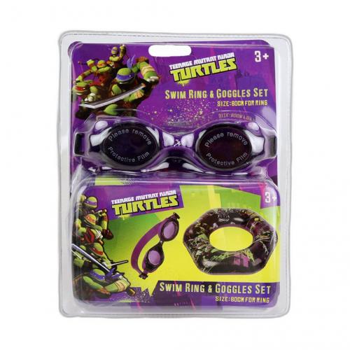 Toy Triangel CO. Teenage Mutant Ninja Turtles - Auswahl:  SET Schwimmreifen Taucherbrille