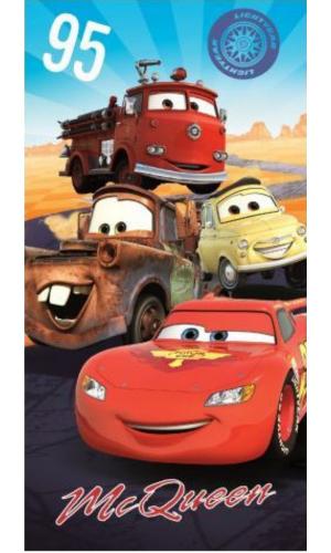 Disney Cars Badetuch Handtuch 140x70cm - Auswahl: Motiv 1 McQueen