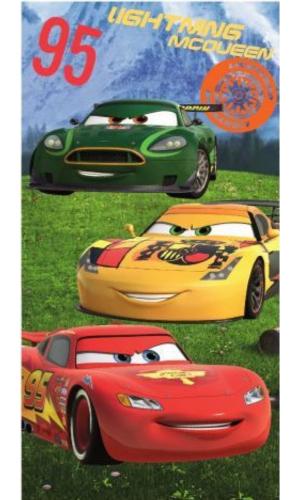 Disney Cars Badetuch Handtuch 140x70cm - Auswahl: Motiv 4 95 Lightning McQueen