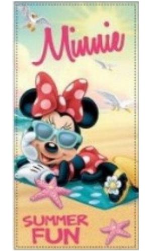 Disney Minnie Maus Badetuch Handtuch 140x70cm - Auswahl: 1 Minnie Summer Fun