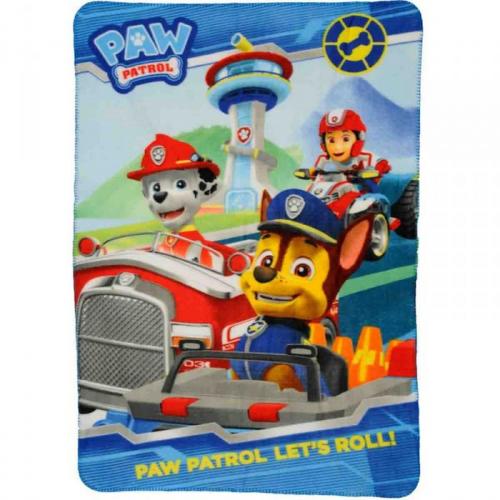 Paw Patrol Fleecedecke - Auswahl: Blau