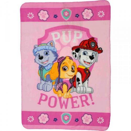 Paw Patrol Fleecedecke - Auswahl: Pink