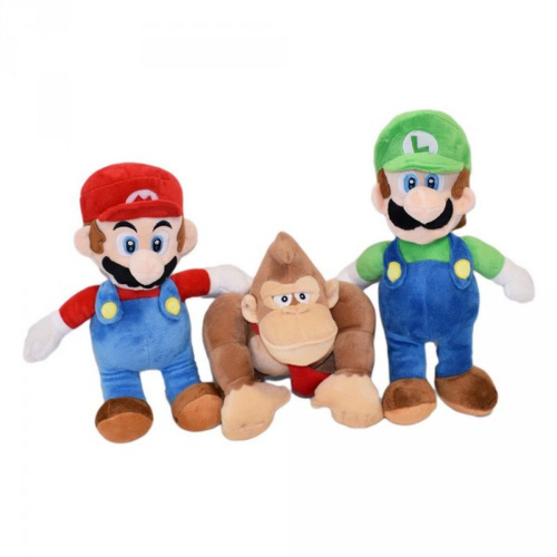 Super Mario Bros. Super Mario / Luigi / Donkey Kong Plschfiguren 60 cm