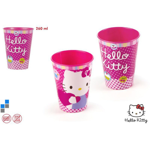 Plastik Trinkbecher 260ml Hello Kitty