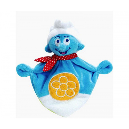 N/A Die Schlmpfe Babyartikel - Auswahl:  Kuscheltuch 20cm Plsch Smurfs