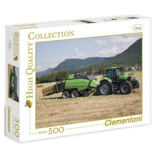 Clementoni Clementino Puzzle 500 St�ck Deutz-Fahrzeug Agrotron 180.7