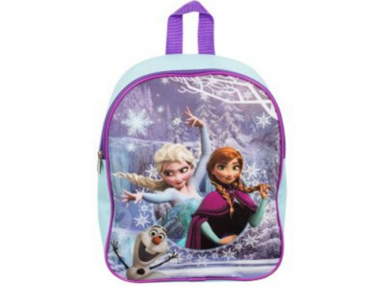 Disney Cars Prinzess Frozen Mickey Maus Avengers Kinderrucksack 28cm - Auswahl: Frozen Lila