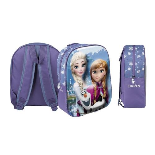 Disney Frozen Die Eisknigin Rucksack - Auswahl: 3D Lila 31cm
