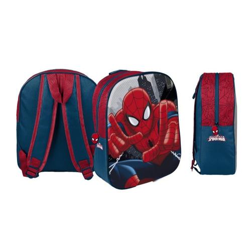 Rucksack Marvel Avengers/Spiderman/Captain America - Auswahl: 3D Rucksack Spiderman 31cm