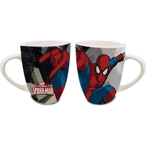 Disney/Marvel Porzellan Tasse 340ml - Auswahl: Spiderman Hoch