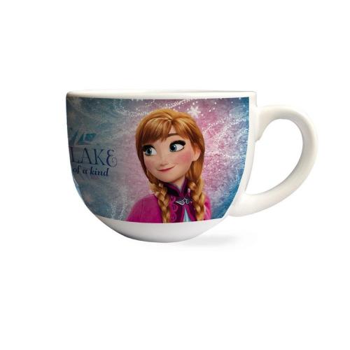 Disney/Marvel Porzellan Tasse 340ml - Auswahl: Frozen Breit Blau
