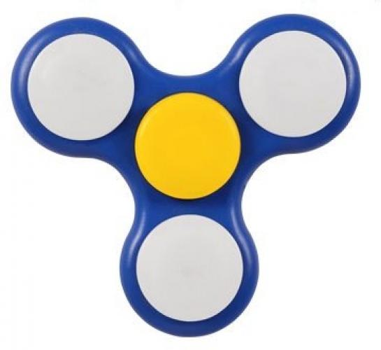 Rainbow Turbo Hand Spinner mit LED - Auswahl: Dunkelblau