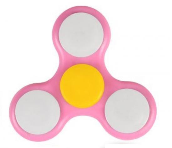 Rainbow Turbo Hand Spinner mit LED - Auswahl: Pink