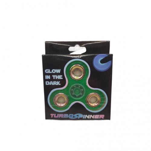 Rainbow Turbo Spinner Glow in the Dark Hand Spinner - Auswahl: Grn