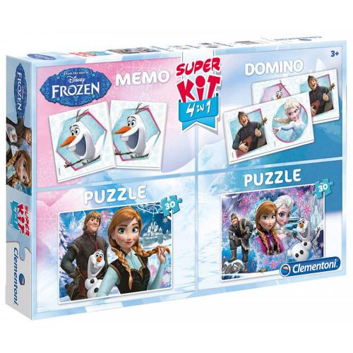 Clementoni Disney Frozen Superkit 4in1