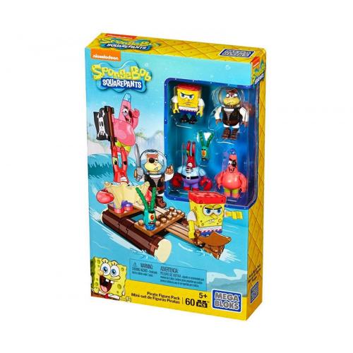 Mega Bloks SpongeBob Piraten Figuren 60 Teile