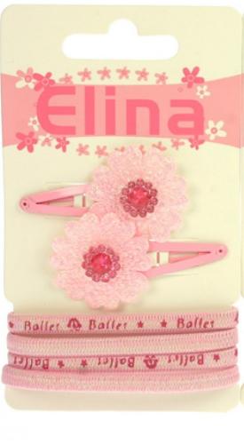 Writewell Haargummis Haarclips Haarklemmen Kinder groe Schleife Set - Auswahl: Haarklemmen  Kinder Links