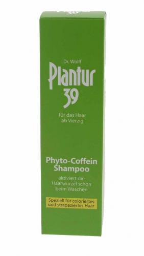 Dr. Wolf Plantur 39 Shampoo Coffein Coloriertes Haar 250ml 