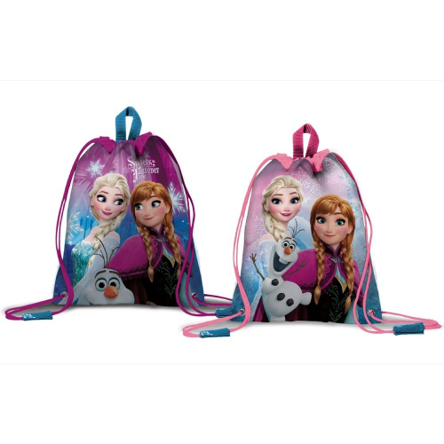 Disney Marvel Spiderman Frozen Sportbeutel - Auswahl: Frozen Pinker Trger 32,5 x 43cm 