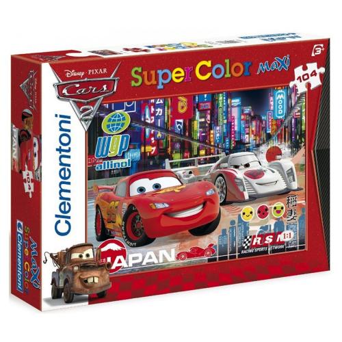 Disney Cars 2 Color Super Riese Puzzle 104 Teile