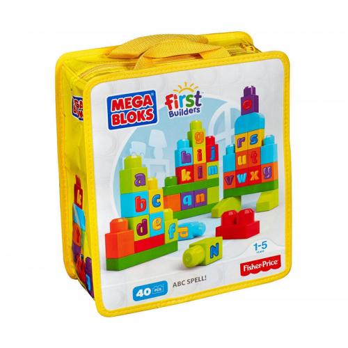 Mega Bloks First Builders ABC Zauber! 40 Teile