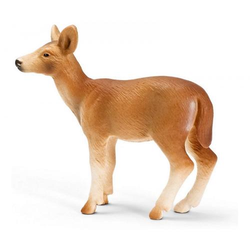 Schleich Tierwelt - Auswahl: Wei�-angebundene Rotwild Kuh