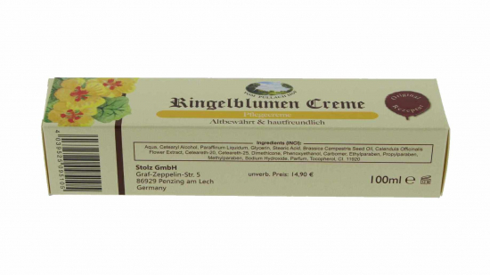 vom Pullach Hof Ringelblumen Creme 100ml - Tube - Pullach Hof