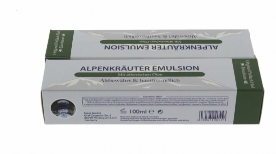 vom Pullach Hof Alpenkruter Emulsion 100 ml -Tube - Pullach Hof