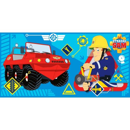 Feuerwehrmann Sam Badetuch 140x70