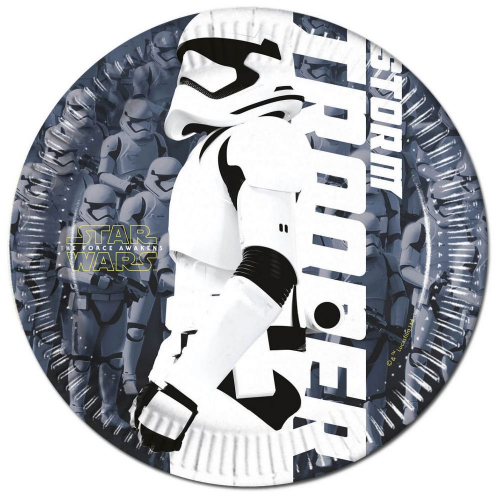 Star Wars Pappteller 8 St�ck 19,5 cm