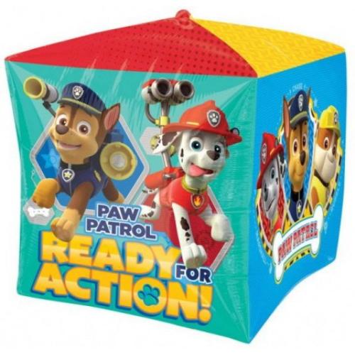 Paw Patrol, Paw Patrol Folienballons W�rfel 38 cm