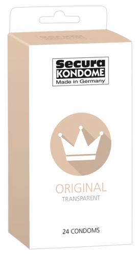 Secura Original - Farbe: transparent - Aroma: ohne, Eigengeruch - Menge: 24Stck