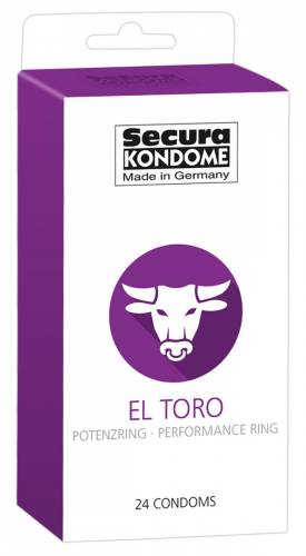 Secura El Toro - Farbe: transparent - Aroma: ohne, Eigengeruch - Menge: 24Stck