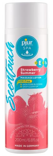 Pjur scenTouch-Massage-Lotion - Aroma: Erdbeere - Menge: 200ml