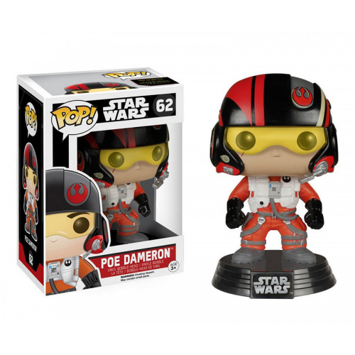 Funko POP Star Wars Figur - Modell: Poe Dameron 62